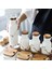 Mavi 380 ml Seramik Zeytinyağı Dağıtıcı Şişe Mermer Pot Yağ Kabı Depolama Şişe Mutfak Baharat Tankı Pişirme Araçları (Yurt Dışından) 5