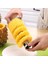 Siyah Soyucu Meyve Dilimleme Spiral Çelik Ananas Paslanmaz Kesici Kesici Ananas Aracı Tart Gadget Ananas Mutfak Soyucu Araçları (Yurt Dışından) 4
