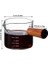 Ahşap Saplı 01 Str Espresso Ölçü Kabı Ahşap Saplı Dispenser Olarak Kahve Süt Veya Sos Için Kaliteli ve Dayanıklı Espresso Shot Bardağı (Yurt Dışından) 1
