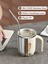 Bej 401-500ML Worthbuy 18/8 Paslanmaz Çelik Kapaklı Kupa Yalıtımlı Kahve Çift Duvar Kahve Tumbler Saplı Isıya Dayanıklı Drinkware (Yurt Dışından) 3