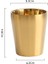 300 ml Altın A Çift Duvar Paslanmaz Çelik Bira Kupa Çay Için Metal Soğuk Içecek Bardak Su Kahve Fincanı Mutfak Bar Drinkware Araçları 175/260/300 ml (Yurt Dışından) 1