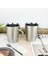 Stil 1 304 Paslanmaz Çelik Çift Duvar Titanyum Içecekler Kahve Mum Kupa Bardak Konteyner Drinkware Mutfak Aksesuarları Ekipman Aracı (Yurt Dışından) 4