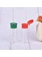 Yeşil 5 Adet 100 ml Plastik Baharat Tuz Biber Çalkalayıcılar Baharat Kavanoz Barbekü Çeşni Sirke Şişeleme (Yurt Dışından) 5