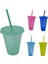 Mavi 700 ml 480 ML/700 ml Yetişkin Yaratıcı Su Bardağı Payetli Glitter Pp Plastik Sıcaklık Algılama Çok Özellikli Rahat Saman Bardak (Yurt Dışından) 3