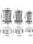 150ML 1pcs Paslanmaz Çelik Katlanır Bardak Katlanabilir Seyahat Kamp Tencere Geri Çekilebilir Bardak Çay Fincanı Teleskopik Bardak Drinkware 75ML/150ML/250ML (Yurt Dışından) 3