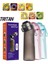 650ML-GRİ Şişe 3x Turuncu 650ML Hava Aromalı 1/7 Aroma Kapsüllü Su Şişesi Vandens Butelis 0 Şeker 0 Kalori Bottiglia Içecek Şişesi Aromaları (Yurt Dışından) 1