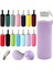 360 ml Gri Kullanışlı Taşınabilir Su Şişesi Kapağı Vakum Bardak Kol Cam Şişe Çantası Kılıfı Su Şişesi Kılıfı Açık Spor Kamp Aksesuarları (Yurt Dışından) 5
