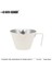 1 Adet 2 Ağız Beyaz 100 ml Espresso Shot Saplı Bardaklar Espresso Ölçüm Kabı Bulaşık Makinesinde Yıkanabilir 2/3 Paket Paslanmaz Çelik Dökme Fincan Ev Barista Araçları (Yurt Dışından) 2