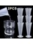 A-100ML 1 Adet Emzik Bardak Bardak Şeffaf Ölçeksiz Bar Için Sıvı Ölçüm Mutfak Plastik Ölçüm Kolu Konteyner Malzemeleri Dökün (Yurt Dışından) 5