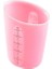 Pinks Pişirme Ölçme Kabı 250/500 ml Ölçme Kabı Isıya Dayanıklı Şeffaf Çift Terazi Yuvarlak Ağız Eğimli Kenar Mutfak Gadget (Yurt Dışından) 1