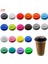 Q-Green Q 1 Adet 9 cm Evrensel Yeniden Kullanılabilir Silikon Bardak Kapakları Taze Kapak Silikon Yalıtım Anti-Toz Bardak Kapağı Kahve Kupa Kapakları Bardak Kılıfı (Yurt Dışından) 2