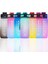 Yeşil 600 ml 600 ml Renkli Su Şişesi Motivasyon Içme Suyu Şişesi Spor Su Şişesi Zaman Işaretleyici ile Taşınabilir Yeniden Kullanılabilir Plastik Bardaklar (Yurt Dışından) 1