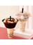 Kırmızı Içecek ve Aperatif Bardağı Yeniden Kullanılabilir Içme ve Atıştırmalık Kasesi Bardak Park Sineması Için Snack Bowl ile Gezici Stadyum Tumbıer (Yurt Dışından) 4