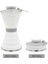 Beyaz 500ML 500ML Silikon Su Şişesi Kupası Katlanabilir Sızdırmaz Taşınabilir Spor Seyahat Su Şişeleri Açık Seyahat Spor Salonu Yürüyüş Yeniden Kullanılabilir (Yurt Dışından) 1