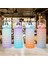 A-Pink Çubuklu 2000ML 2 Litre Pipetli Su Şişesi Kadın Kızlar Büyük Taşınabilir Seyahat Şişeleri Spor Fitness Fincan Yaz Soğuk Su Zaman Ölçeği ile (Yurt Dışından) 4