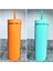 08 500ML 500ML Çift Katmanlı Payet Kapaklı Bardak Mat Şeker Renk Kupa Plastik Kahve Içme Bardak Yeniden Kullanılabilir Drinkware Yılbaşı Hediyeleri (Yurt Dışından) 4