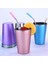 Gümüş Set 500 ml Paslanmaz Çelik Bira Bardak Ev Ofis Metal Su Içecekleri Kahve Tumbler Çay Süt Kupalar Mutfak Drinkware (Yurt Dışından) 4