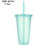 Açık YEŞIL-710ML 470-700ML Yeniden Kullanılabilir Flaş Toz Pipetler Kapaklı Bardak Içme Suyu Şişeleri Sert Plastik Açık Spor Kahve Kupaları Sızdırmaz Drinkware (Yurt Dışından) 1