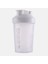 Beyaz 400ML 400ML Spor Spor Su Şişesi Moda Basit Shaker Kupası Protein Tozu Beslenme Milkshake Ölçekli Su Bardağı Karıştırma Bardağı (Yurt Dışından) 1