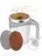Kahve 380 ml Otomatik Karıştırma Manyetik Kupa Şarj Edilebilir Model Karıştırma Kahve Fincanı Elektrikli Karıştırma Bardağı Tembel Milkshake Döner Bardak (Yurt Dışından) 5