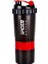 Kırmızı 501-600ML 3 Katmanlı Protein Shaker Şişesi Protein Tozu Milkshake Kupası Spor Spor Su Bardağı 550ML Bardak Ilaç Kutusu ile Su Şişeleri (Yurt Dışından) 1