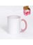 Pembe-2 350ML Renk Kolu Seramik Fincan Dıy Fotoğraf Seramik Kupa Dıy Fotoğraf Fincan Resmi Özelleştirmek Aşıklar Arkadaşlar Aile Için Yaratıcı Hediyeler Mazweı (Yurt Dışından) 1