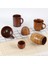 180ML 201-300ML 9 Stilleri Hünnap Ahşap El Yapımı Su Kahve Kupa Bardak Çay Bira Suyu Süt Kupalar Içecek Kulplu Bardaklar Kahve Bira Kupa Retro Hediye (Yurt Dışından) 4