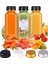 250ML-B Gümüş Alüminyum Kapak 10 Adet 60-500ML Şeffaf Boş Plastik Meyve Suyu Şişesi Kapaklı W/huni Tek Kullanımlık Meyve Suyu Içecek Kabı Meyve Suyu Sıkma Smoothie Yapmak Için (Yurt Dışından) 2