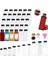 250ML-B Gümüş Alüminyum Kapak 10 Adet 60-500ML Şeffaf Boş Plastik Meyve Suyu Şişesi Kapaklı W/huni Tek Kullanımlık Meyve Suyu Içecek Kabı Meyve Suyu Sıkma Smoothie Yapmak Için (Yurt Dışından) 4