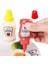 2 Paket 25 ml Mini Sos Şişesi Doldurulabilir Ketçap Bal Salata Kapları Şişeler Öğle Yemeği Akşam Yemeği Için Taşınabilir Domates Sosu Ketçap Kavanozları (Yurt Dışından) 3