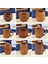 45ML 201-300ML 9 Stilleri Hünnap Ahşap El Yapımı Su Kahve Kupa Bardak Çay Bira Suyu Süt Kupalar Içecek Bardak Kulplu Kahve Bira Kupa Retro Hediye (Yurt Dışından) 5