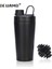 Beyaz Logo Özel Protein Shaker Şişe Paslanmaz Çelik Su Bardağı Çift Duvar Vakum Yalıtımlı Şişe Sızdırmaz Spor Drinkware 20 Oz (Yurt Dışından) 3