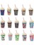 Çiçek Şeker Kafatası Yeniden Kullanılabilir Buzlu Kahve Kol Kupası Soğuk Içecekler Için Izolatör Içecekler ve Çoğu Kahve Için Neopren Tutucu 16-18OZ Bardaklar (Yurt Dışından) 2