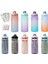 A-Transparent-07 2000ML 2 Litre Su Şişesi Plastik Bardaklar Açık Seyahat Motivasyon Içme Şişesi Zaman Işaretleyicili Spor Su Şişesi Etiket Bardaklar (Yurt Dışından) 3