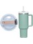 Yeşil 40 Oz Bardak Bardak Kapağı Gıda Sınıfı Düz Bardak Kapağı Sıçramaya Dayanıklı Saman Deliği Sıska Bardak Kapağı Yedek Drinkware (Yurt Dışından) 5