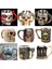 450 ml 201-300 ml Kafatası Bira Kahve Kupa Paslanmaz Çelik Viking Savaşçı Kafatası Bira Kupa Mekanik Dişli Boru Hattı Tasarımı Bira Stein Tankard Içecek Fincan (Yurt Dışından) 2
