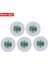 Yeşil Işık 2 Adet 5/1 Adet Aydınlık Şişe Çıkartmaları Işıkları 6cm LED Coaster Lambaları Xmas Bar Ktv Düğün Parti Kokteyl Içecek Bardakları Vazo Dekor (Yurt Dışından) 2