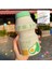 Kayış ile Yeşil 480 ml 480 ml Sevimli Su Şişesi Çocuklar Için Taşınabilir Drinkware Okul Su Şişesi Anti-Sonbahar Kamp Su Şişesi Kızlar Için Süt Bardak (Yurt Dışından) 1