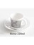 Altın Baykuş 90 ml Yaratıcı At Anamorfik Fincan Ayna Yansıma Fincan Sinek Kuşu Kupa Kahve Çay Seti Coaster ile 90 ML-220 ml Su Şişesi (Yurt Dışından) 3