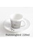 Altın Baykuş 90 ml Yaratıcı At Anamorfik Fincan Ayna Yansıma Fincan Sinek Kuşu Kupa Kahve Çay Seti Coaster ile 90 ML-220 ml Su Şişesi (Yurt Dışından) 4