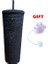 1 Adet 710 ml Logolu 700 ml Yeniden Kullanılabilir Renk Değişimi Flaş Parlak Kahve Fincanları Plastik Tumbler Kapaklı Plastik Bardak Logolu Kahve Kupa Kahve Dükkanı Için (Yurt Dışından) 1
