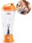 Orange-Nobattery 450ML 450ML Elektrikli Protein Tozu Karıştırma Kupası Otomatik Çalkalayıcı Şişe Mikser Sallama Şişesi Süt Kahve Blender Su Isıtıcısı Akıllı Mikser (Yurt Dışından) 1