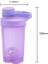 Mor 500 ml 500/600 ml Blender Shaker Şişe Ölçekli Protein Sallar Sızdırmaz Toz Egzersiz Spor Salonu Spor Karıştırma Bardak Su Şişesi (Yurt Dışından) 1
