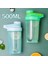 Mor 500 ml 500/600 ml Blender Shaker Şişe Ölçekli Protein Sallar Sızdırmaz Toz Egzersiz Spor Salonu Spor Karıştırma Bardak Su Şişesi (Yurt Dışından) 3