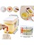Yuvarlak Şekil 2.5l Yeni Büyük Buzdolabı Musluklu Soğuk Su Isıtıcısı Limonata Şişesi Drinkware Su Isıtıcısı Pot Içecek Sebili Soğuk Su Kovası Mutfak (Yurt Dışından) 2