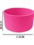 Gül Kırmızı 7.5cm 32OZ-40OZ 7.5/9cm Silikon Bardak Alt Koruyucu Kapak Bardak Tutucu Bardak Alt Kapak 90MM Termos Şişe Tabanı Yalıtım Kılıfı (Yurt Dışından) 1