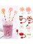 Tip 2 Yeni Sıçramaya Dayanıklı Karikatür Pipet Fişleri Silikon Toz Geçirmez Kapak Pipet Ucu Kapağı Şeftali Çiçek Sızdırmazlık Kapakları Drinkware Aksesuarları (Yurt Dışından) 3