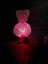 Sevgiliye Hediye Romantik I Love You Ayı LED Işıklı 3D Gece Lambası 1