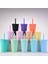 Bir 16OZ 16OZ Kabarcık Çay Samanı Tumbler Plastik Boba Kupası Çift Duvar Buzlu Kahve Fincanı Gelin Partisi Için Temizle Pastel Renk Soğuk Fincan (Yurt Dışından) 3
