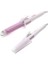 Pembe Ab 2 In 1 Mini Taşınabilir Seramik Saç Bigudi 28MM Bukle Makinesi Saç Düzleştirici Plakalar Islak ve Kuru Çift Kullanımlı Saç Şekillendirici Araçları (Yurt Dışından) 1